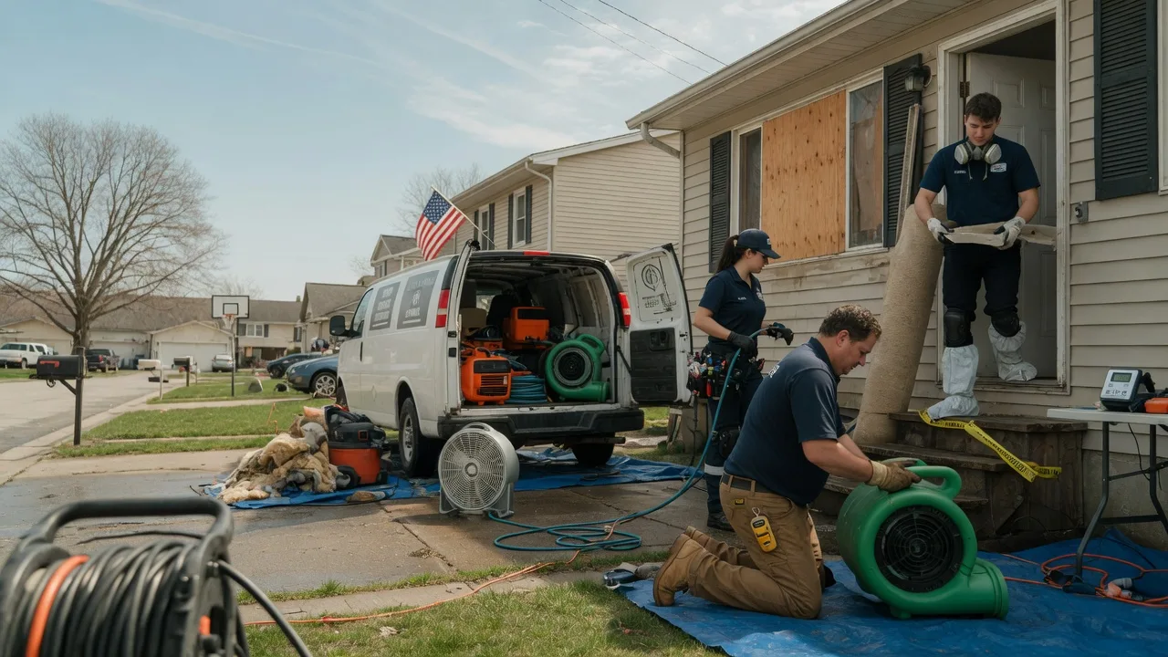 Water Damage Restoration in Brohard, WV near me